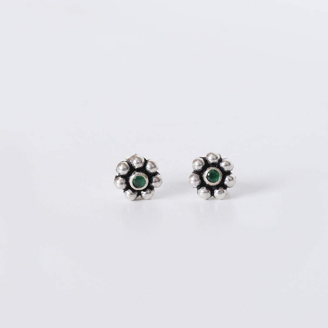 Green Kudi Earrings
