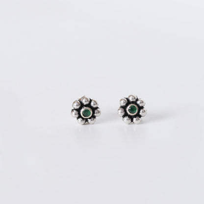 Green Kudi Earrings
